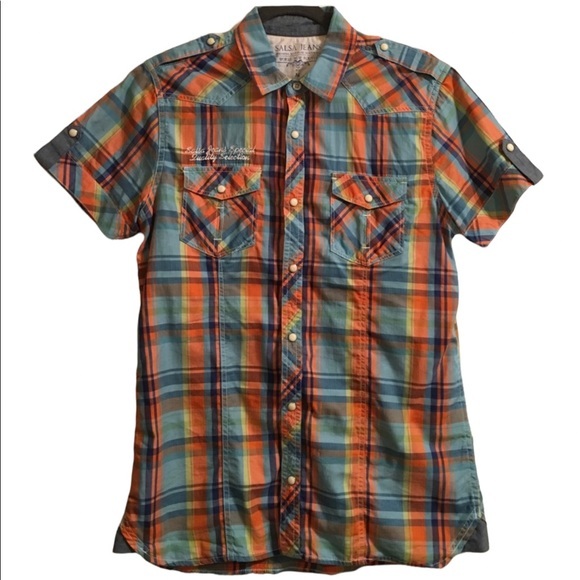 Men's, salsa shirt, size M - Picture 1 of 3